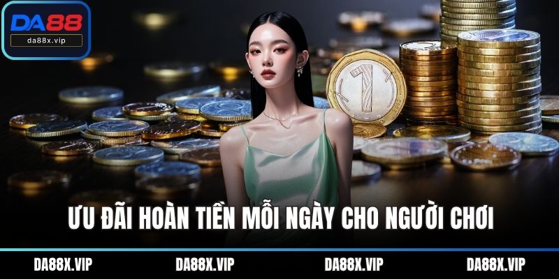 Ưu đãi hoàn tiền mỗi ngày cho người chơi