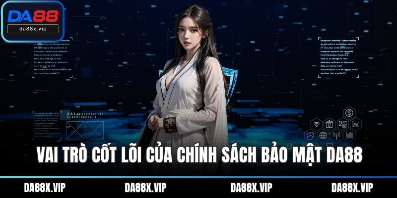 Vai trò cốt lõi của chính sách bảo mật DA88